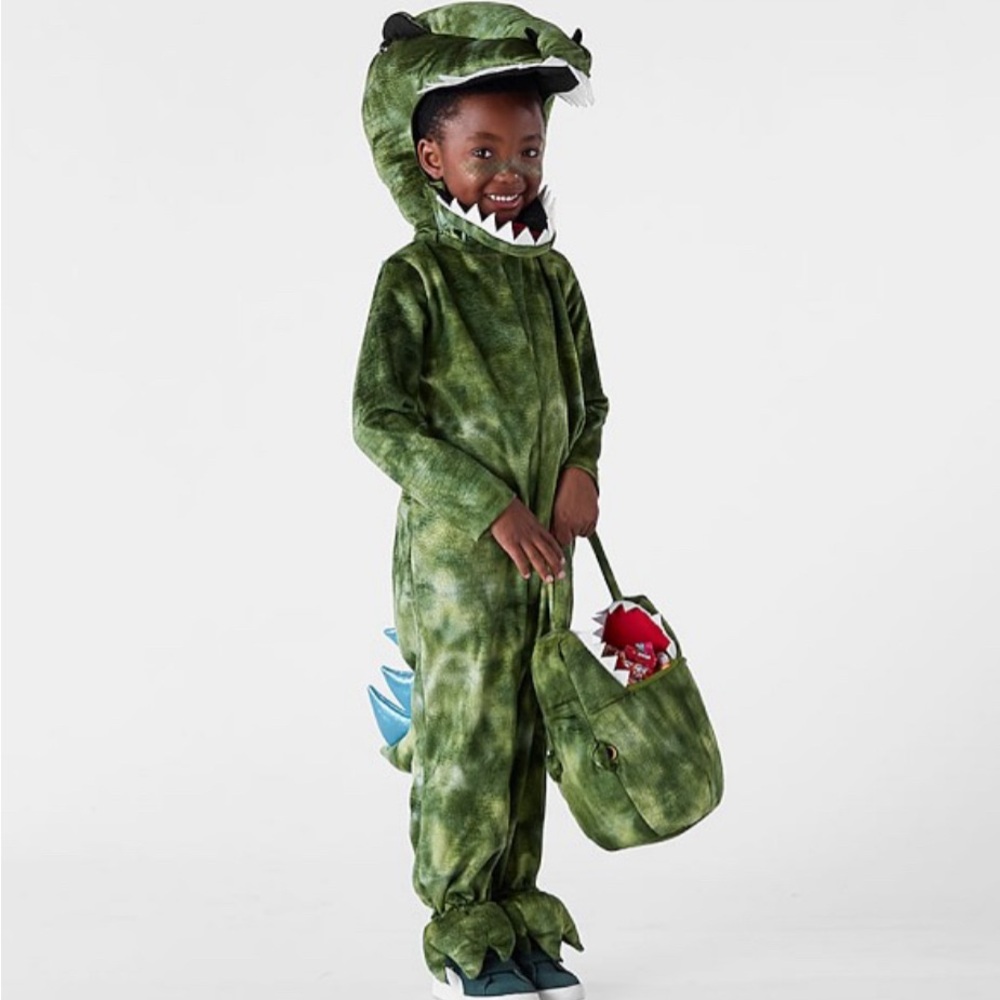 Pottery Barn Kids Light-Up T-Rex Halloween Costume size 3T
